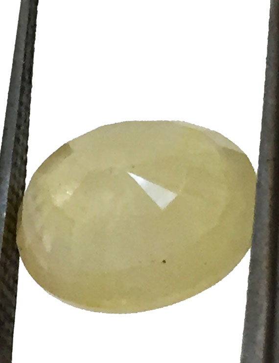5.89 ct/6.50 ratti Natural Certified Bangkok Pukhraj/Yellow Sapphire